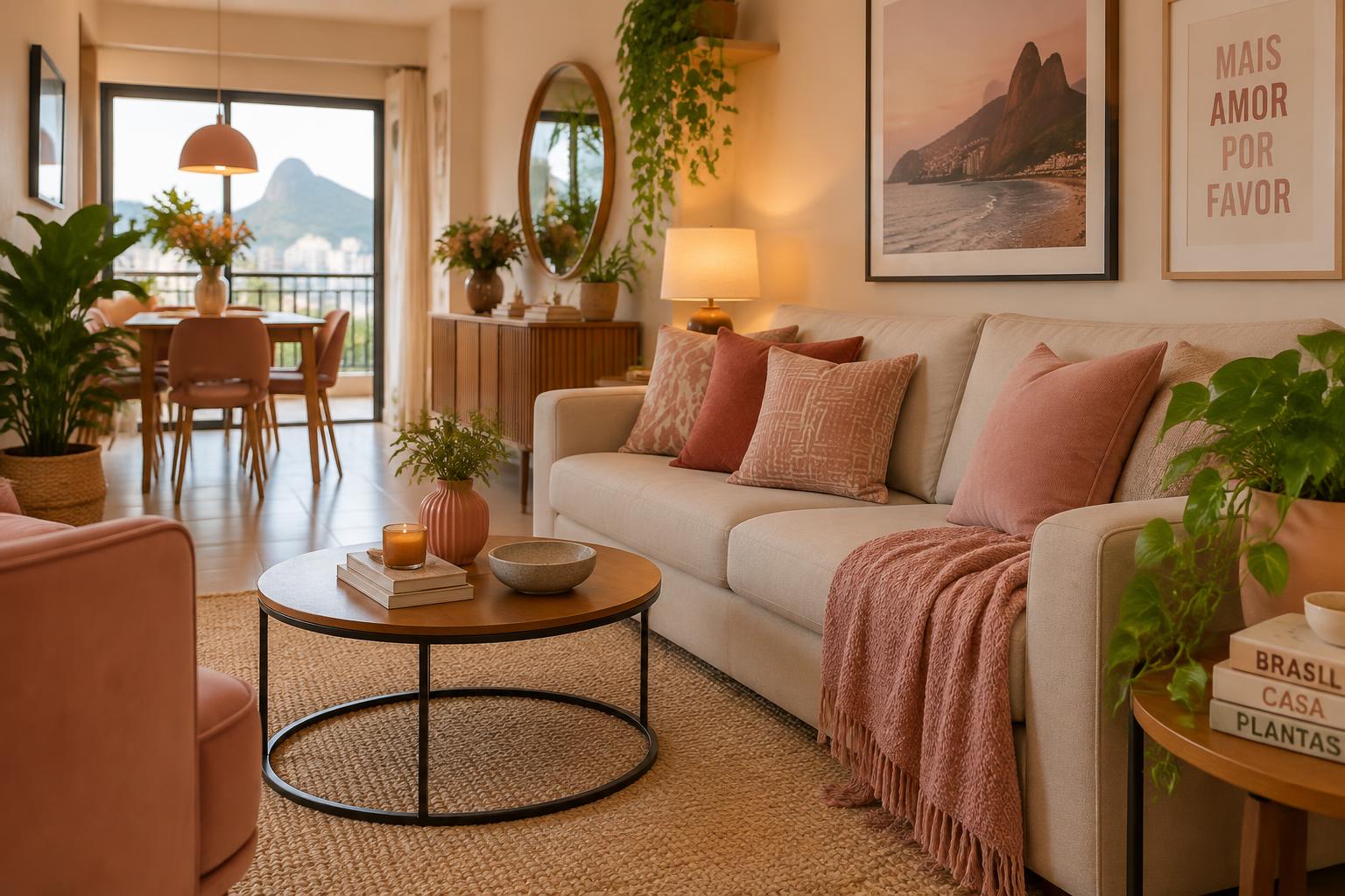 Ambiente decorado com produtos lindacasa